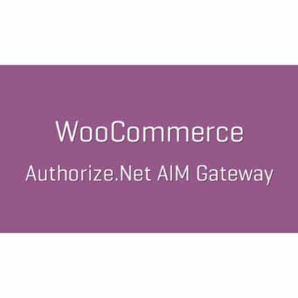 WooCommerce Authorize.Net AIM