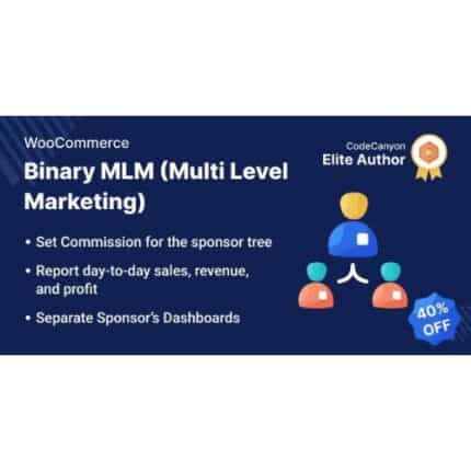 WooCommerce Binary Multi Level Marketing [MLM]