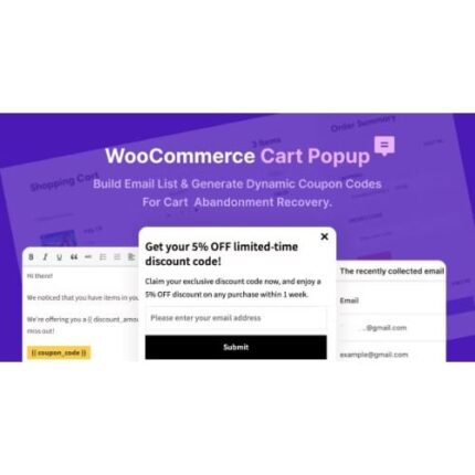 WooCommerce Cart Popup - For Cart Abandonment Recovery