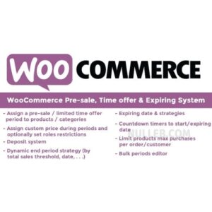WooCommerce Pre sale, Time offer & Expiring System