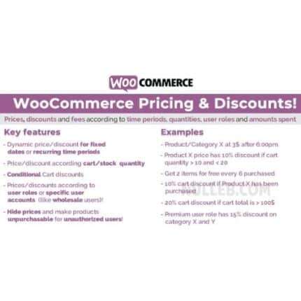 WooCommerce Pricing & Discounts!