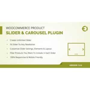 WooCommerce Product Slider & Carousel Plugin