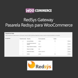 WooCommerce RedSys Gateway