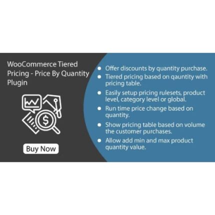 WooCommerce Tiered Pricing - Price By Quantity Plugin