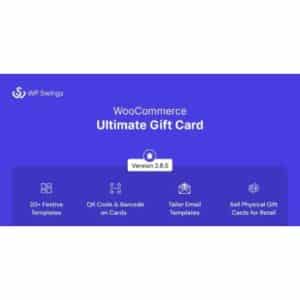 WooCommerce Ultimate Gift Card Create, Sell and Manage Gift Cards with Customized Email Templates