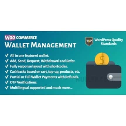 WooCommerce Wallet Management | All in One