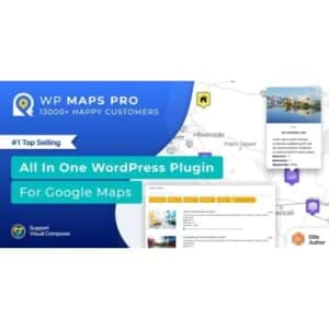 WordPress Plugin for Google Maps WP MAPS PRO