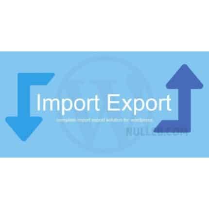 WP Import Export