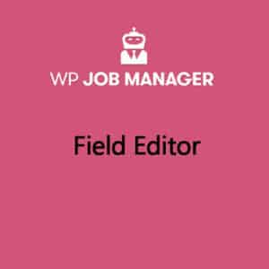 WP Job Manager Field Editor Addon