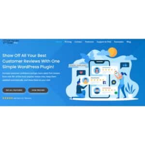 Wp review slider pro