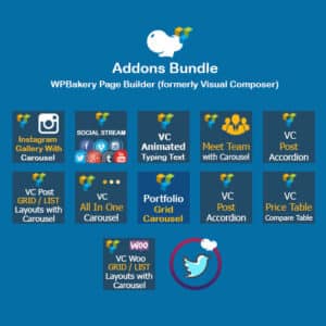 Wpbakery page builder addons bundle (formerly visual composer)