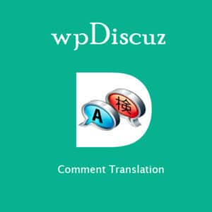 Wpdiscuz – comment translation