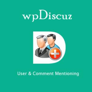 Wpdiscuz user & comment mentioning