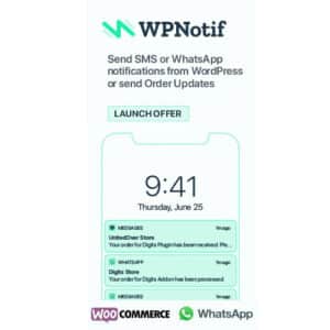Wpnotif: wordpress sms & whatsapp message notifications
