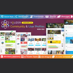 Youzer – community & user profiles management