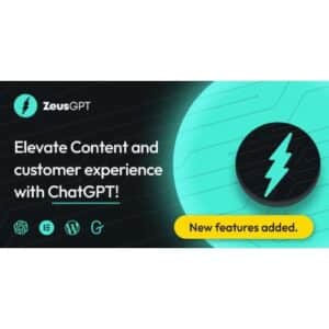 Zeusgpt wordpress plugin powered by chatgpt