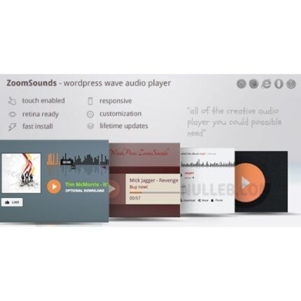 ZoomSounds - WordPress Wave Audio Player with Playlist