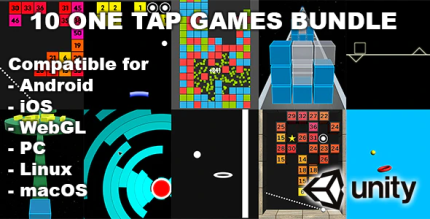 10 one tap unity games bundle codermarket.png