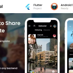 2 app template bereal social media photo sharing app besocial codermarket.png
