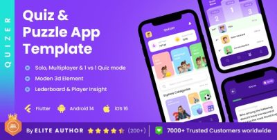 2 app template modern quiz solo app multiplayer quiz app 1vs1 quiz app .jpg