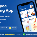 2 apps employee tracking app track employee flutter codermarket.png