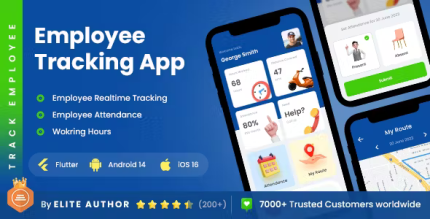 2 apps employee tracking app track employee flutter codermarket.png