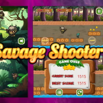 2d savage shooter android game admob ads in app purchases buildbox.png