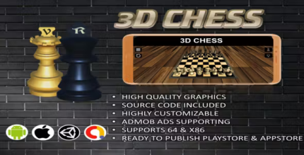 3d chess complete unity project with admob codermarket.png