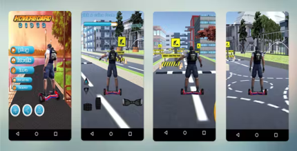 3d hoverboard rider codermarket.png