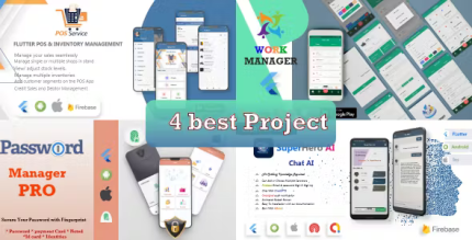 4 in 1 best bundle of flutter app 2023 codermarket.png