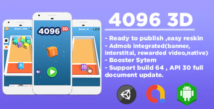 4096 3d unity game template unity ads codermarket.png