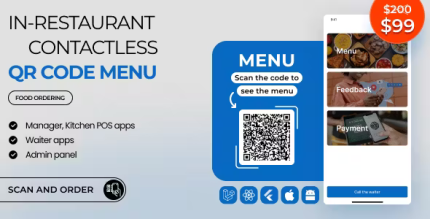 A table qr code based contactless ordering and order management system.png