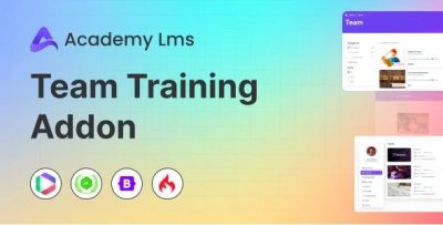 Academy lms training addon for team group organization corporate and.jpeg