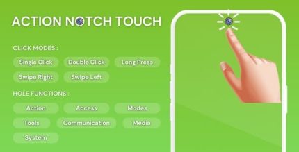Action notch touch the notch with admob ads android codermarket.jpeg