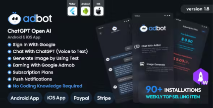 Adbot chatgpt open ai android and ios app codermarket.png