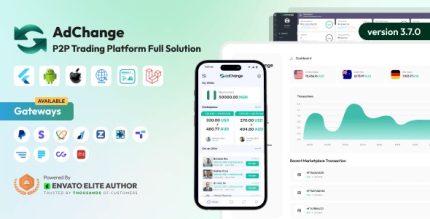 Adchange p2p trading platform full solution codermarket.jpg
