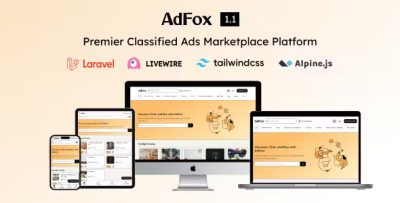 Adfox pwa classified ads with app like mobile web interface .jpg