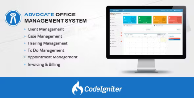 Advocate office management system codermarket.png