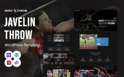 Aero throw athletics and javelin throw wordpress elementor theme.jpg