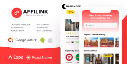 Affilink mobile affiliate link sharing platform codermarket.png