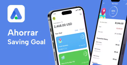 Ahorrar saving goal react native app template codermarket.png