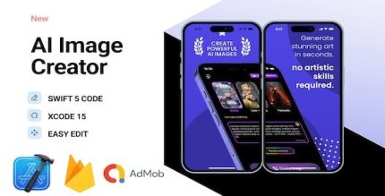 Ai art generator mobile app source code codermarket.jpeg
