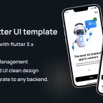 Ai botchatter ui template the ai chat expert in flutter 3x android ios .png