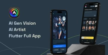 Ai gen vision flutter fullapplication codermarket.jpeg