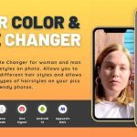 Ai hair color style changer with admob ads android codermarket.jpeg