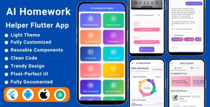 Ai homework helper flutter app ai learning flutter app codermarket.jpg