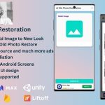 Ai old photo restoration app with ironsource mediation codermarket.jpg