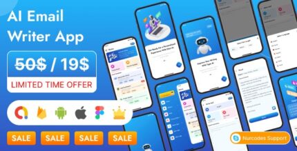 Ai powered email writer full flutter app automatic email generation .jpg