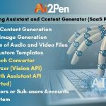 Ai2pen ai writing assistant and content generator saas platform .jpeg