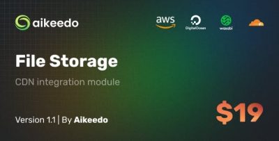 Aikeedo cloud storage plugin aws s3 digital ocean spaces wasabi .jpeg